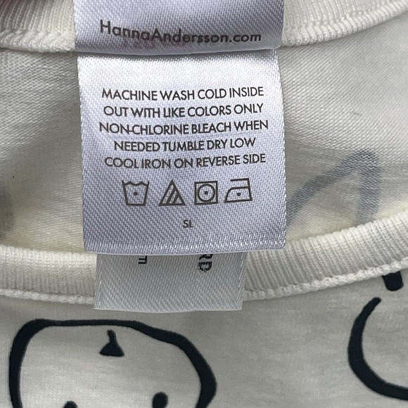 Hanna Anderson Girls Easter Playground Dress With Pockets Size 12 Shorts Sleeves - Picture 4 of 6